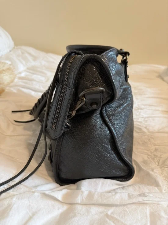 SOLD - Balenciaga Grey (ANTHRACITE) City Bag - Vintage - Picture 9 of 16